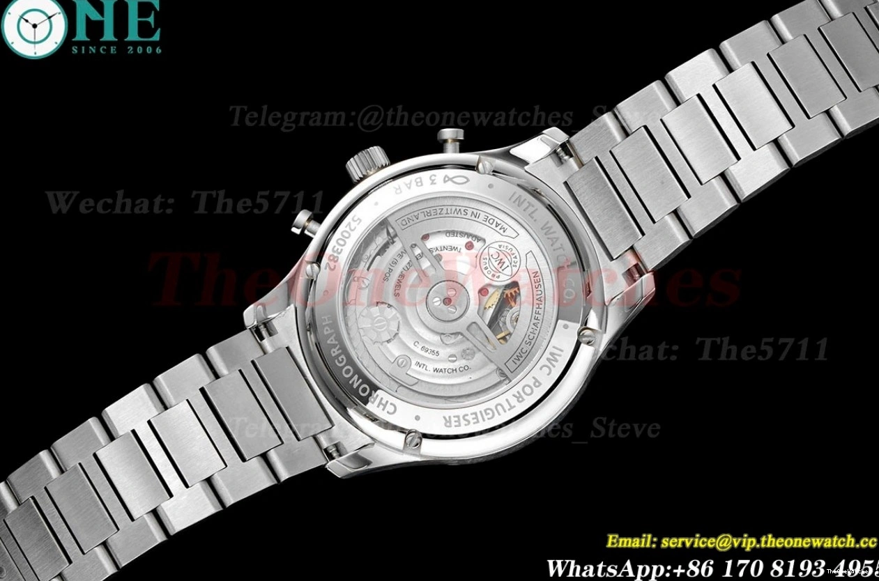 SS Portuguese White Dial SS Chrono V6SF 41mm A69355 0321